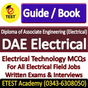 DAE Electrical Jobs Interview / Writen Exam Preparation Guide / Book / Notes